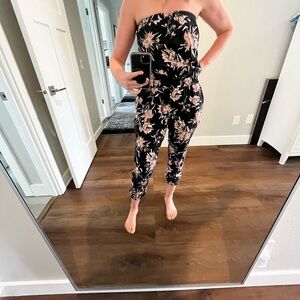 Aritzia strapless romper